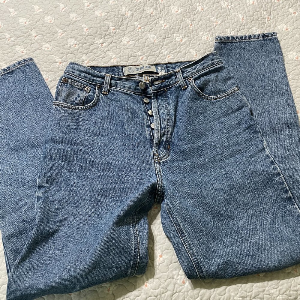 Gap No 1 SLM Vintage Jeans Like New ... Great for Curvy Women!  12-8 See desc.
